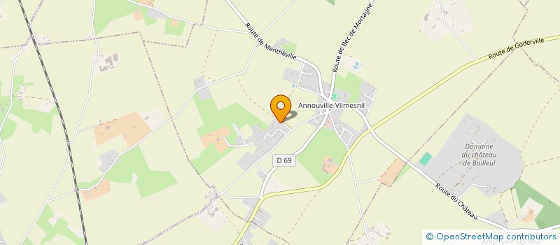 localisation de l'entreprise MONSIEUR ANTONIN LOPEZ CARRIER  ANNOUVILLE-VILMESNIL