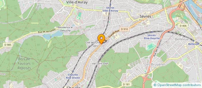 localisation de l'entreprise MONSIEUR ANTONIN LUCE à CHAVILLE