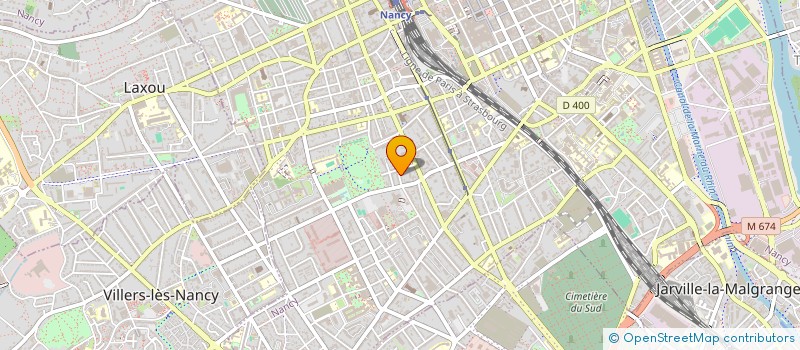 localisation de l'entreprise MONSIEUR ANTONIN MALCHIODI  NANCY