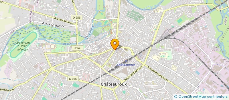 localisation de l'entreprise MONSIEUR ANTONIN MARCON à CHATEAUROUX