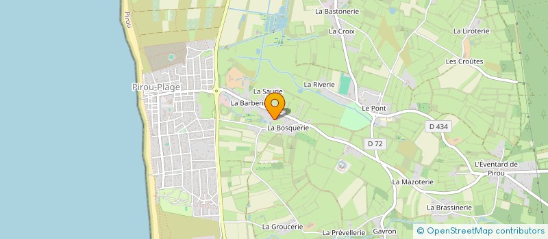 localisation de l'entreprise MONSIEUR ANTONIN MARIE  PIROU