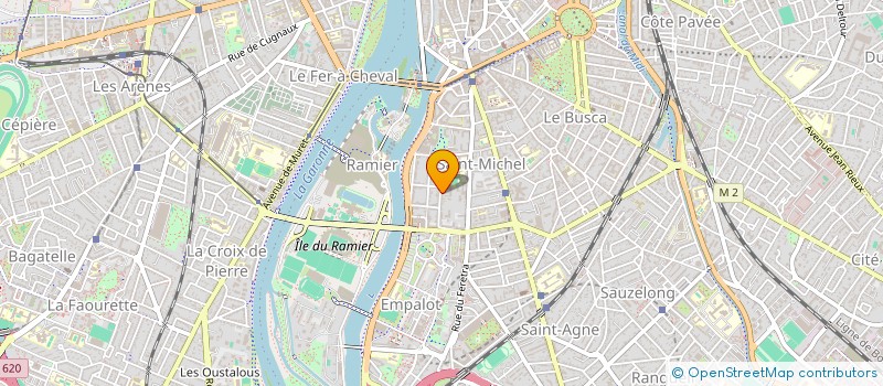 localisation de l'entreprise MONSIEUR ANTONIN MARTY à TOULOUSE