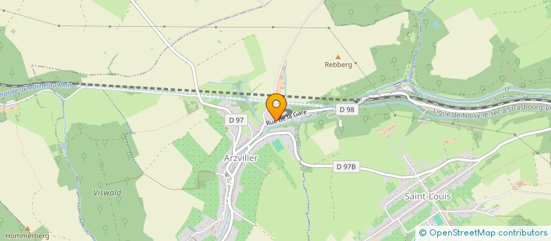localisation de l'entreprise MONSIEUR ANTONIN MARXER  ARZVILLER