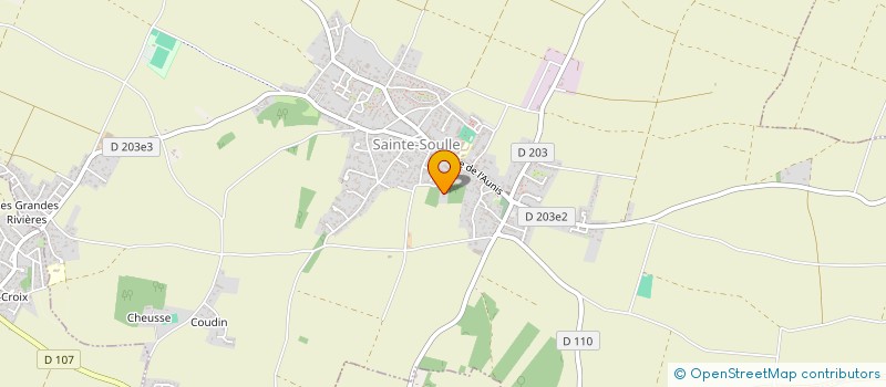 localisation de l'entreprise MONSIEUR ANTONIN MAURAT  SAINTE-SOULLE