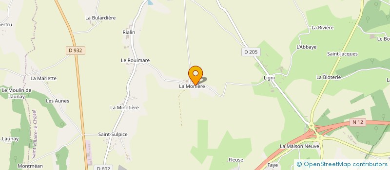 localisation de l'entreprise MONSIEUR ANTONIN MESLIER à SAINT-HILAIRE-LE-CHATEL