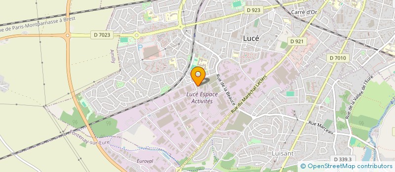 localisation de l'entreprise MONSIEUR ANTONIN METRINGER  LUCE