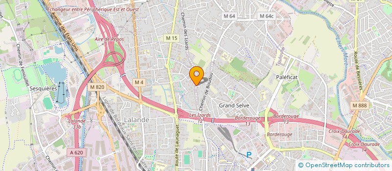 localisation de l'entreprise MONSIEUR ANTONIN MOLINIER à TOULOUSE