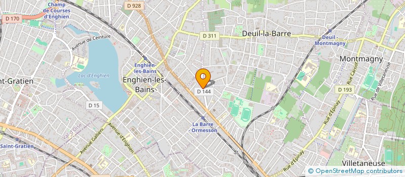 localisation de l'entreprise MONSIEUR ANTONIN MORLET  DEUIL-LA-BARRE