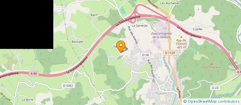 localisation de l'entreprise MONSIEUR ANTONIN MOSQUERA  NAVES