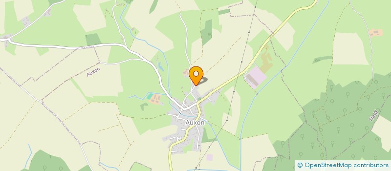 localisation de l'entreprise MONSIEUR ANTONIN MOUGE  AUXON