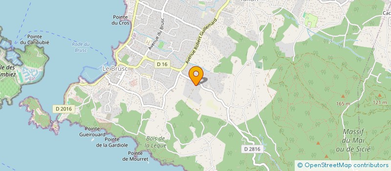 localisation de l'entreprise MONSIEUR ANTONIN NARDO à SIX-FOURS-LES-PLAGES