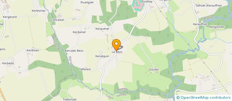 localisation de l'entreprise MONSIEUR ANTONIN OLIVIERO  BIGNAN