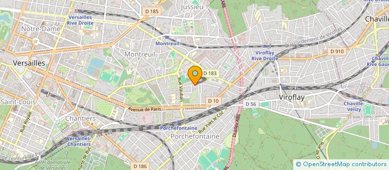 localisation de l'entreprise MONSIEUR ANTONIN PECHARD à VERSAILLES