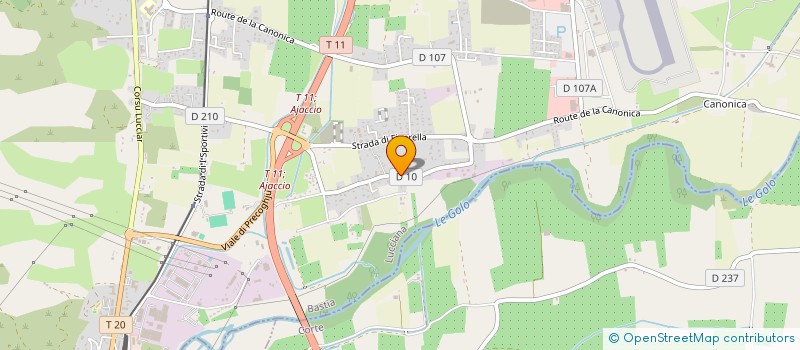 localisation de l'entreprise MONSIEUR ANTONIN PERRET à LUCCIANA