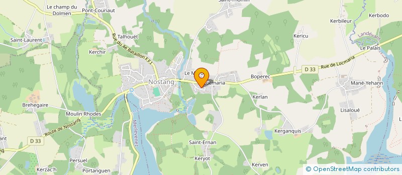 localisation de l'entreprise MONSIEUR ANTONIN PHILIPPE  NOSTANG