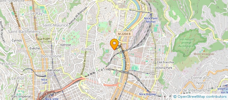localisation de l'entreprise MONSIEUR ANTONIN PLAT à NICE
