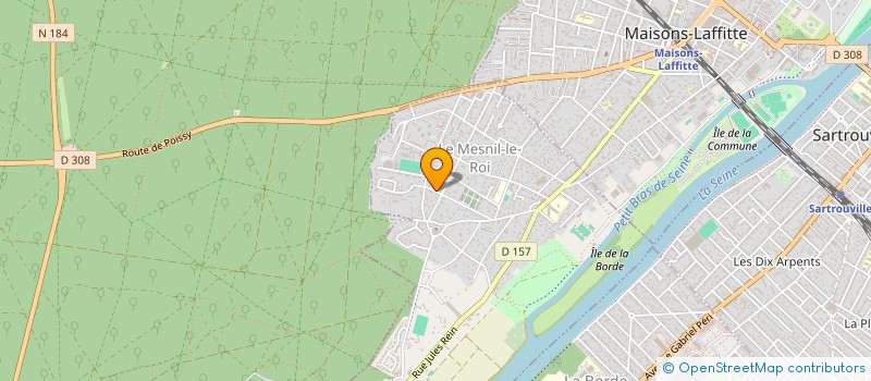 localisation de l'entreprise MONSIEUR ANTONIN POLY--KERNEIS  LE MESNIL-LE-ROI