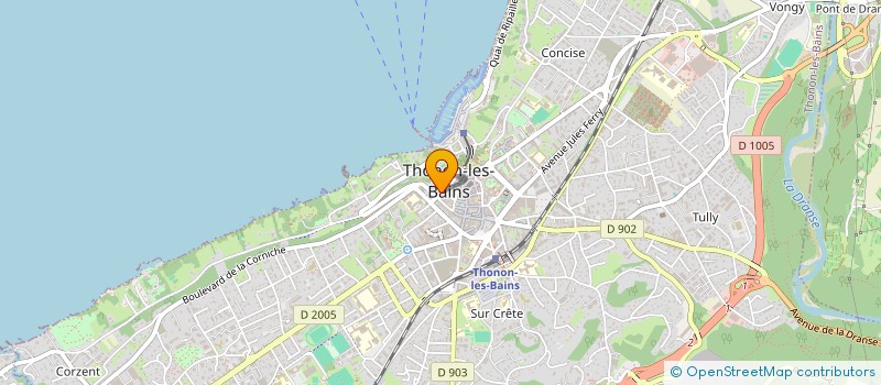 localisation de l'entreprise MONSIEUR ANTONIN PREMAT à THONON-LES-BAINS