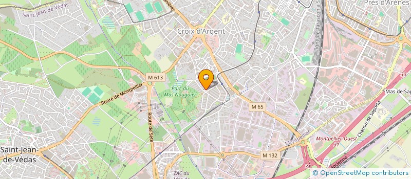 localisation de l'entreprise MONSIEUR ANTONIN RAINE  MONTPELLIER