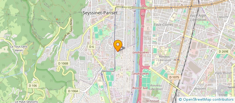 localisation de l'entreprise MONSIEUR ANTONIN REPELLIN à SEYSSINS