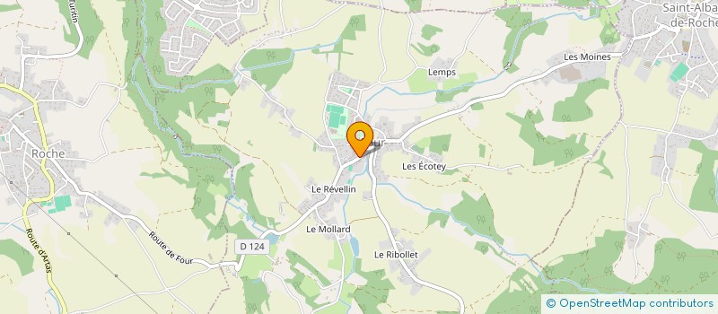 localisation de l'entreprise MONSIEUR ANTONIN REVELLIN-FALCOZ  FOUR