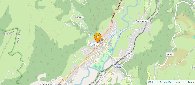 localisation de l'entreprise MONSIEUR ANTONIN REYGADE à POLMINHAC