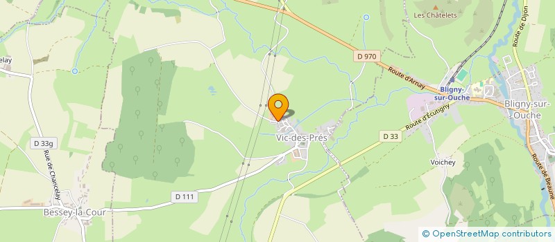 localisation de l'entreprise MONSIEUR ANTONIN RICHARD  VIC-DES-PRES