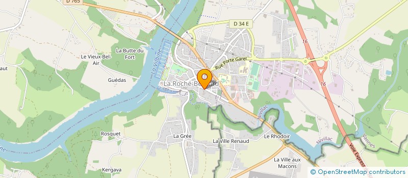 localisation de l'entreprise MONSIEUR ANTONIN RIGO à LA ROCHE-BERNARD