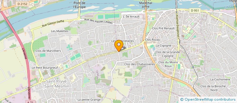 localisation de l'entreprise MONSIEUR ANTONIN RIVIERE  ORLEANS