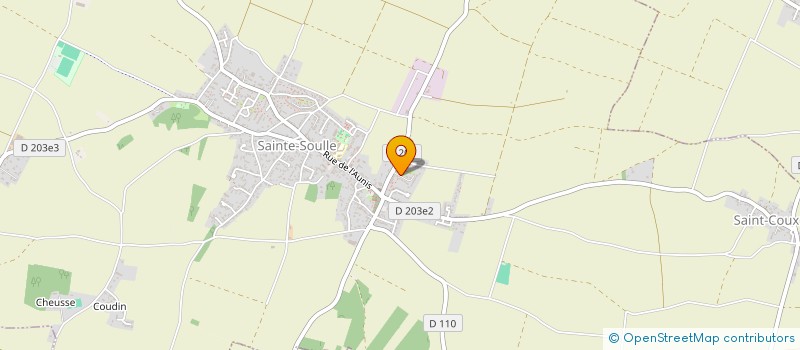 localisation de l'entreprise MONSIEUR ANTONIN ROQUES  SAINTE-SOULLE