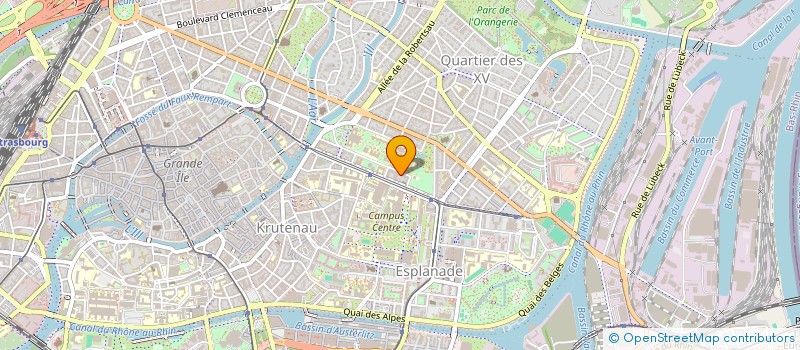localisation de l'entreprise MONSIEUR ANTONIN ROURE à STRASBOURG
