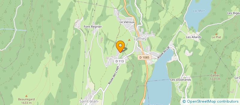 localisation de l'entreprise MONSIEUR ANTONIN ROUX  SAINT-JEAN-DE-VAULX