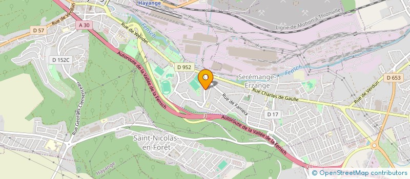 localisation de l'entreprise MONSIEUR ANTONIN SANZOVO  SEREMANGE-ERZANGE