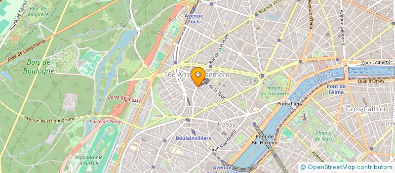 localisation de l'entreprise MONSIEUR ANTONIN SEIGNEUR  PARIS