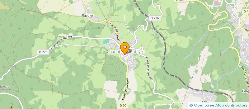 localisation de l'entreprise MONSIEUR ANTONIN SIMON  CHANAT-LA-MOUTEYRE