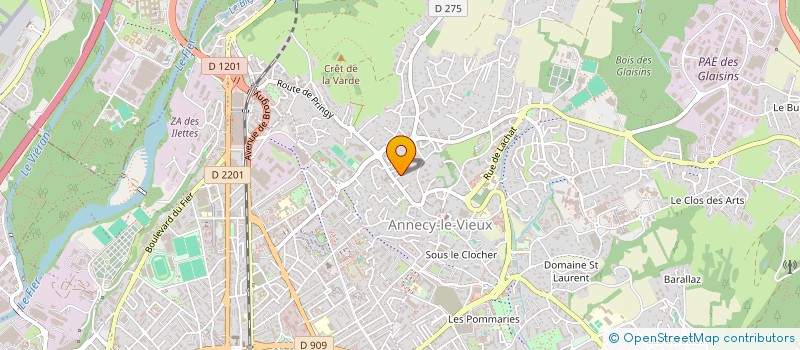 localisation de l'entreprise MONSIEUR ANTONIN SKOWRON à ANNECY