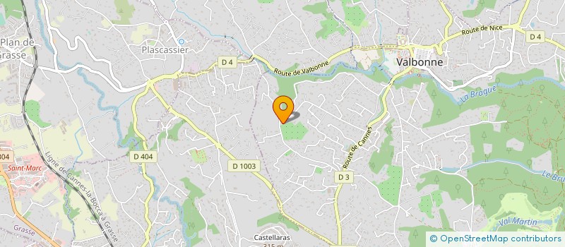 localisation de l'entreprise MONSIEUR ANTONIN STREITZ  VALBONNE