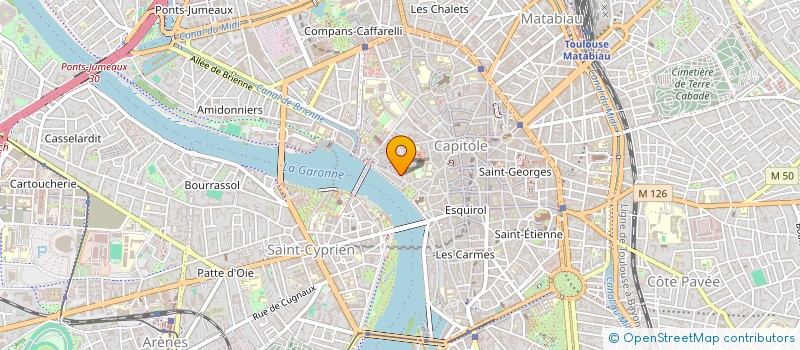localisation de l'entreprise MONSIEUR ANTONIN TRAVERSAC à TOULOUSE