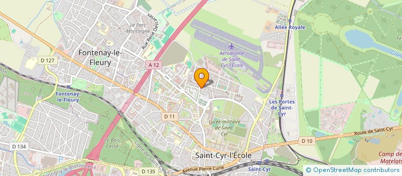 localisation de l'entreprise MONSIEUR ANTONIN VALFREDINI à SAINT-CYR-L'ECOLE