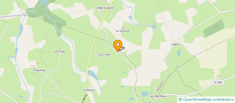 localisation de l'entreprise MONSIEUR ANTONIN VIGNON  SAINT-SAUVIER