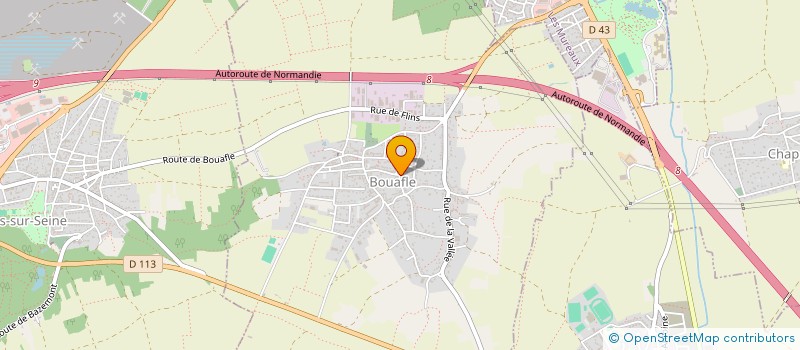 localisation de l'entreprise MONSIEUR ANTONIN WATIER  BOUAFLE