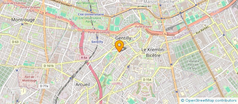localisation de l'entreprise MONSIEUR ANTONIN ZAOUI--LEMPEREUR à GENTILLY
