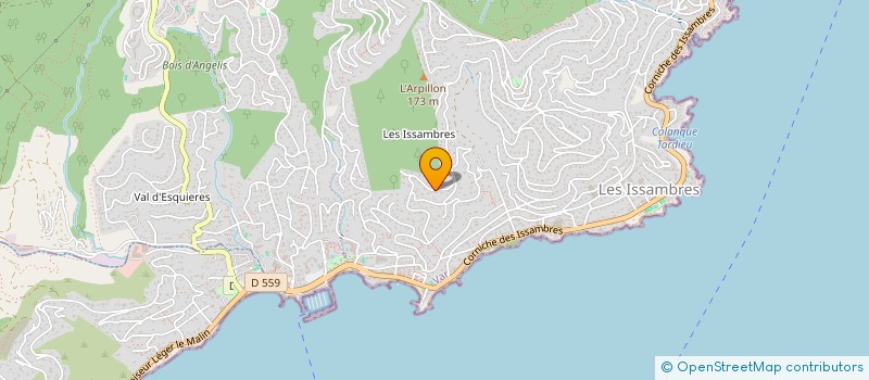 localisation de l'entreprise MONSIEUR ANTONINO ARONICA  ROQUEBRUNE-SUR-ARGENS