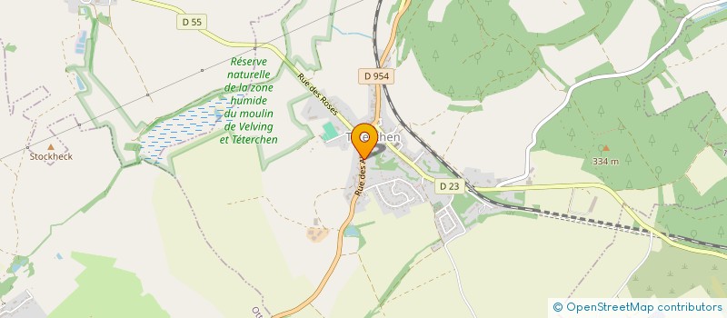 localisation de l'entreprise MONSIEUR ANTONINO BONAVENTURA  TETERCHEN