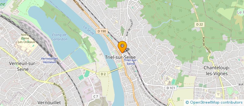 localisation de l'entreprise MONSIEUR ANTONINO CONTINO à TRIEL-SUR-SEINE