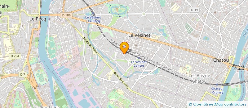 localisation de l'entreprise MONSIEUR ANTONINO DA SILVA  LE VESINET