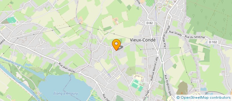 localisation de l'entreprise MONSIEUR ANTONINO DI MARCO  VIEUX-CONDE