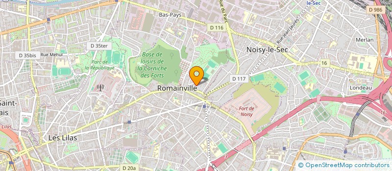 localisation de l'entreprise MONSIEUR ANTONINO FEDERICO à ROMAINVILLE