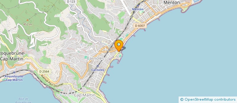 localisation de l'entreprise MONSIEUR ANTONINO FIORE à ROQUEBRUNE-CAP-MARTIN