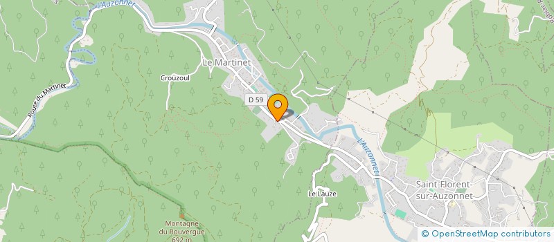 localisation de l'entreprise MONSIEUR ANTONINO FORMICA  LE MARTINET